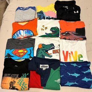 Bundle os 12 shirts size 8